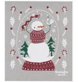 Now Designs Holiday Swedish Dish Cloth Snowfolk