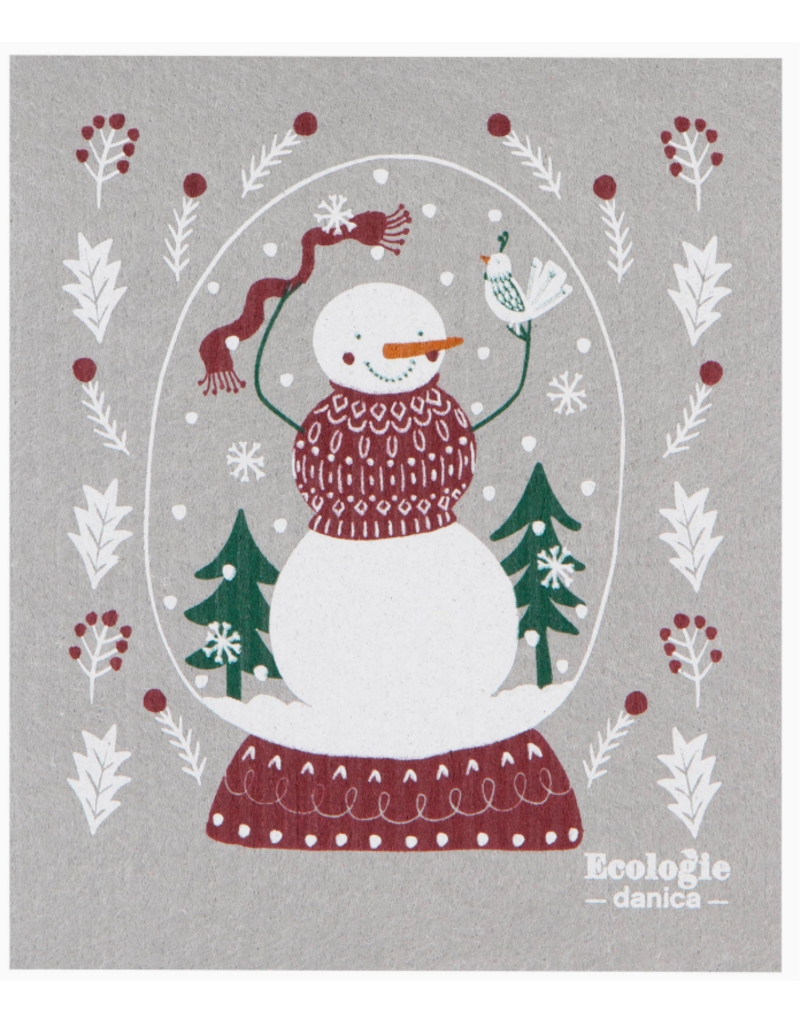 Now Designs Holiday Swedish Dish Cloth Snowfolk