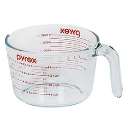 PYREX 4 Cup Glass Measuring Cup