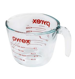 PYREX 1 Cup Glass Measuring Cup