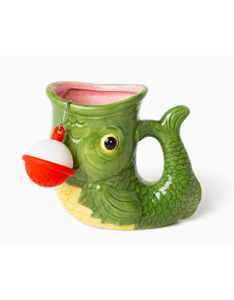 Fish with Bobber Tea Infuser Mug