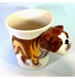 Bulldog Mug, 3D