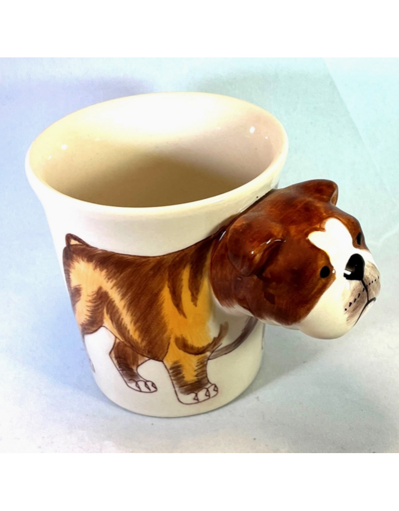 Bulldog Mug, 3D