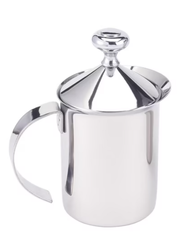 Harold Imports Fino Milk Creamer Frother Cappuccino Foam Pitcher, 14oz