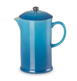 Le Creuset French Press Coffee Maker, Marseille Blue