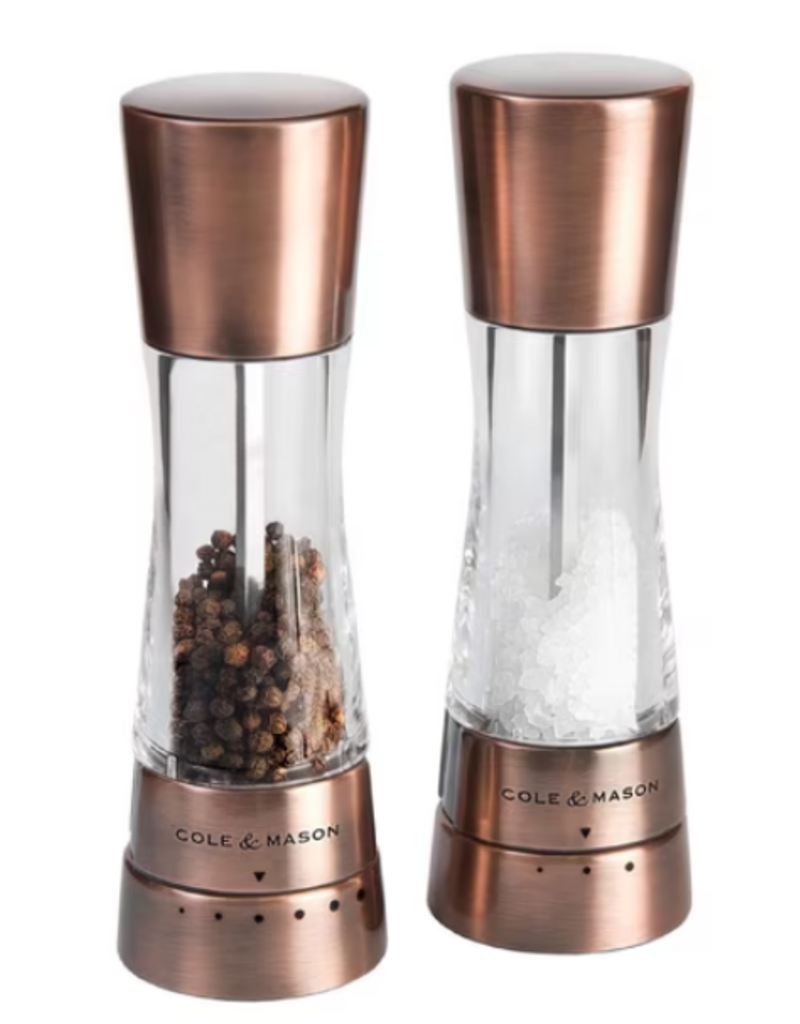 Cole & Mason/DKB Derwent Salt & Pepper Mill Gift Set, Copper*