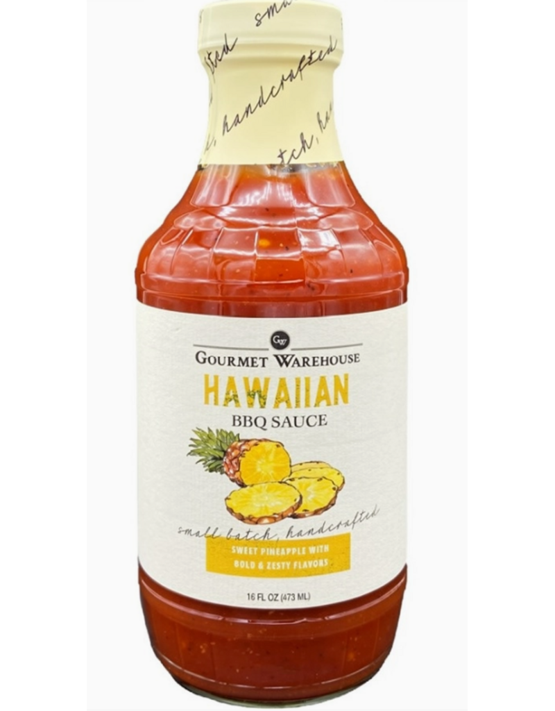 Gourmet Warehouse Hawaiian BBQ Sauce, 16oz