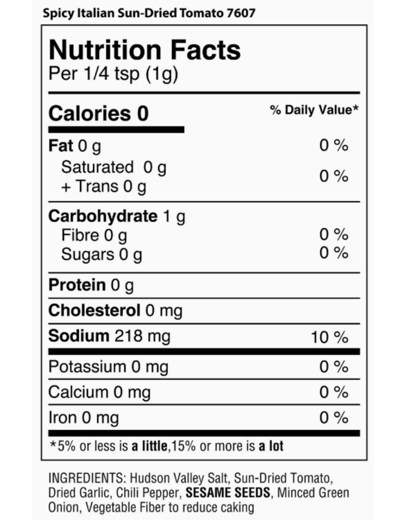 Spice Lab Spicy Italian Sun-Dried Tomato Seasoning, 4.6oz shaker