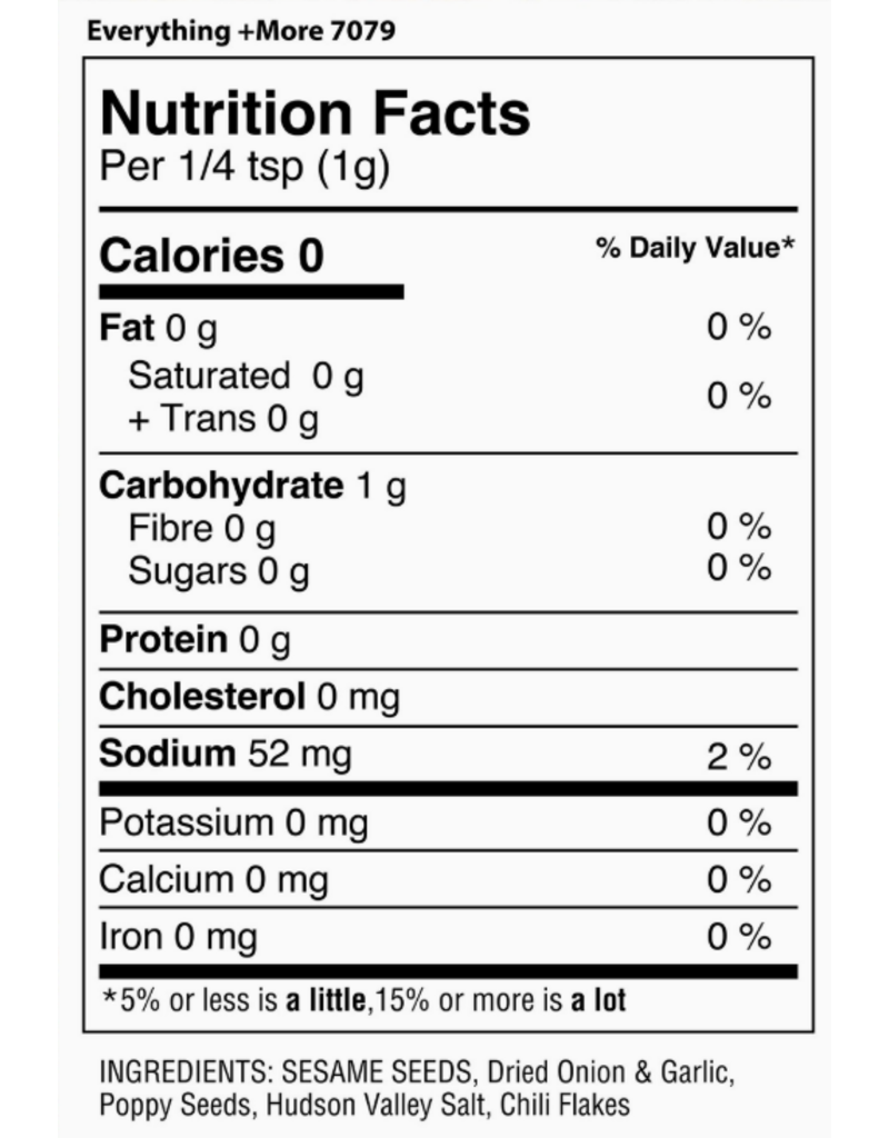 Spice Lab Everything+More Seasoning, 4.6oz shaker