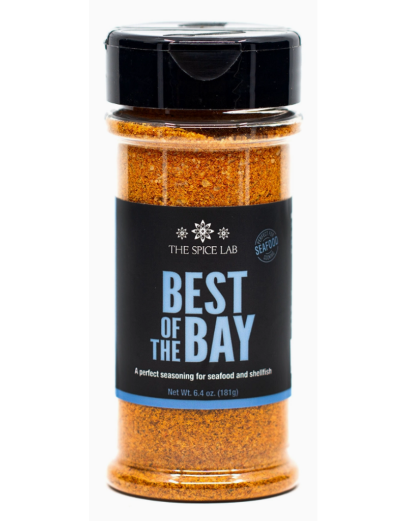 Spice Lab Best of the Bay Seafood Seasoning, 6.4oz shaker