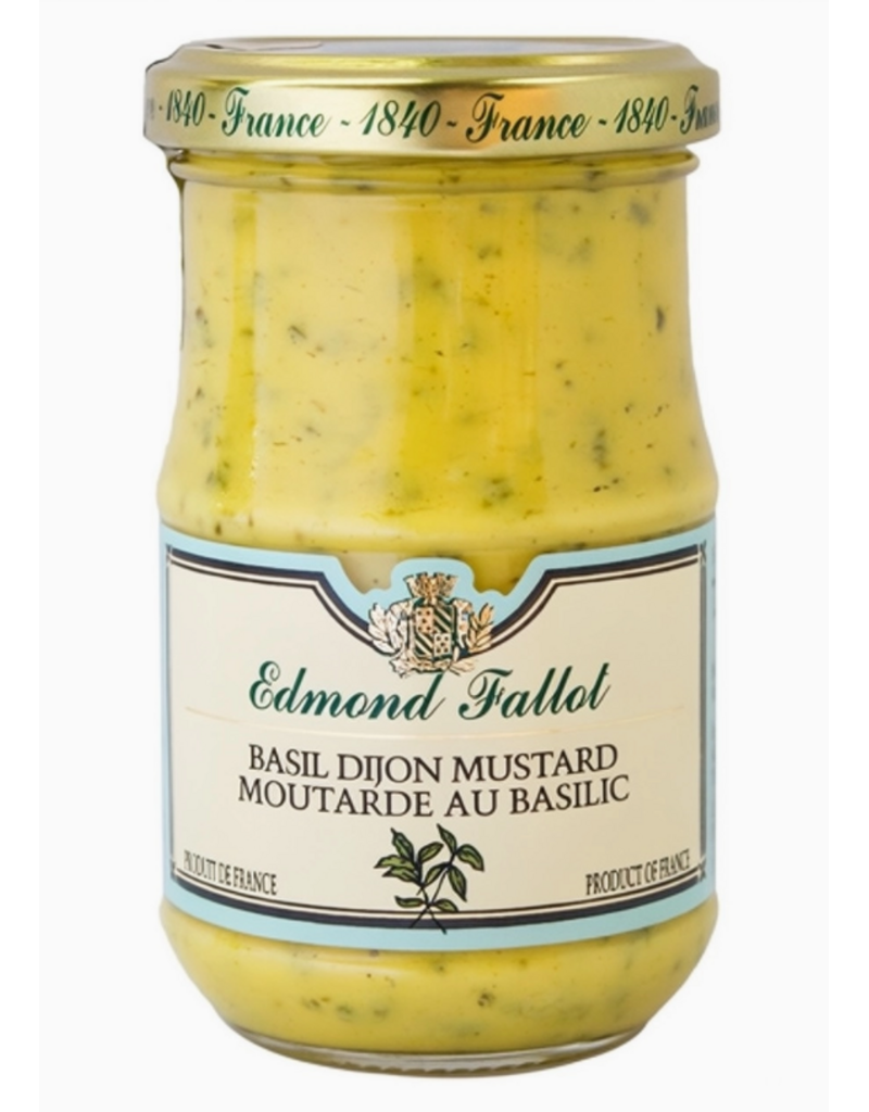 Edmond Fallot Basil Dijon Mustard 7oz