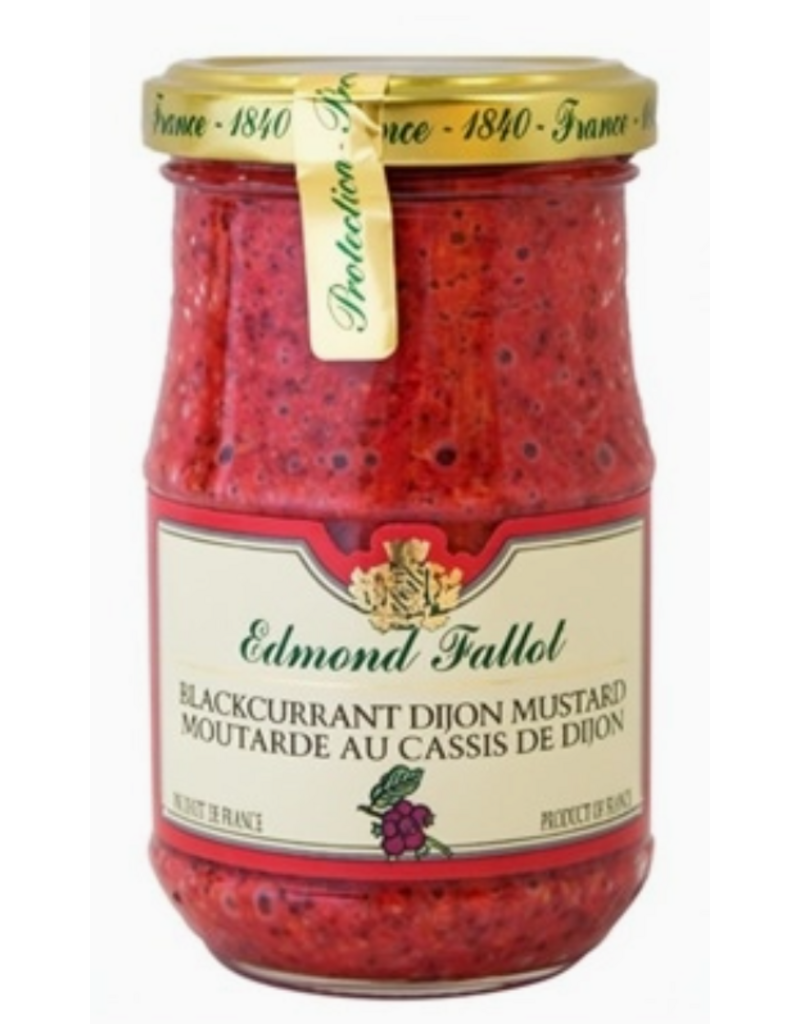 Edmond Fallot Blackcurrant Dijon Mustard 7oz