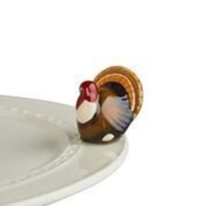 nora fleming gobble gobble! mini (turkey)