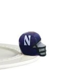 nora fleming northwestern helmet mini