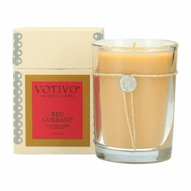 VOTIVO Red Currant 6.8 oz. Aromatic Candle