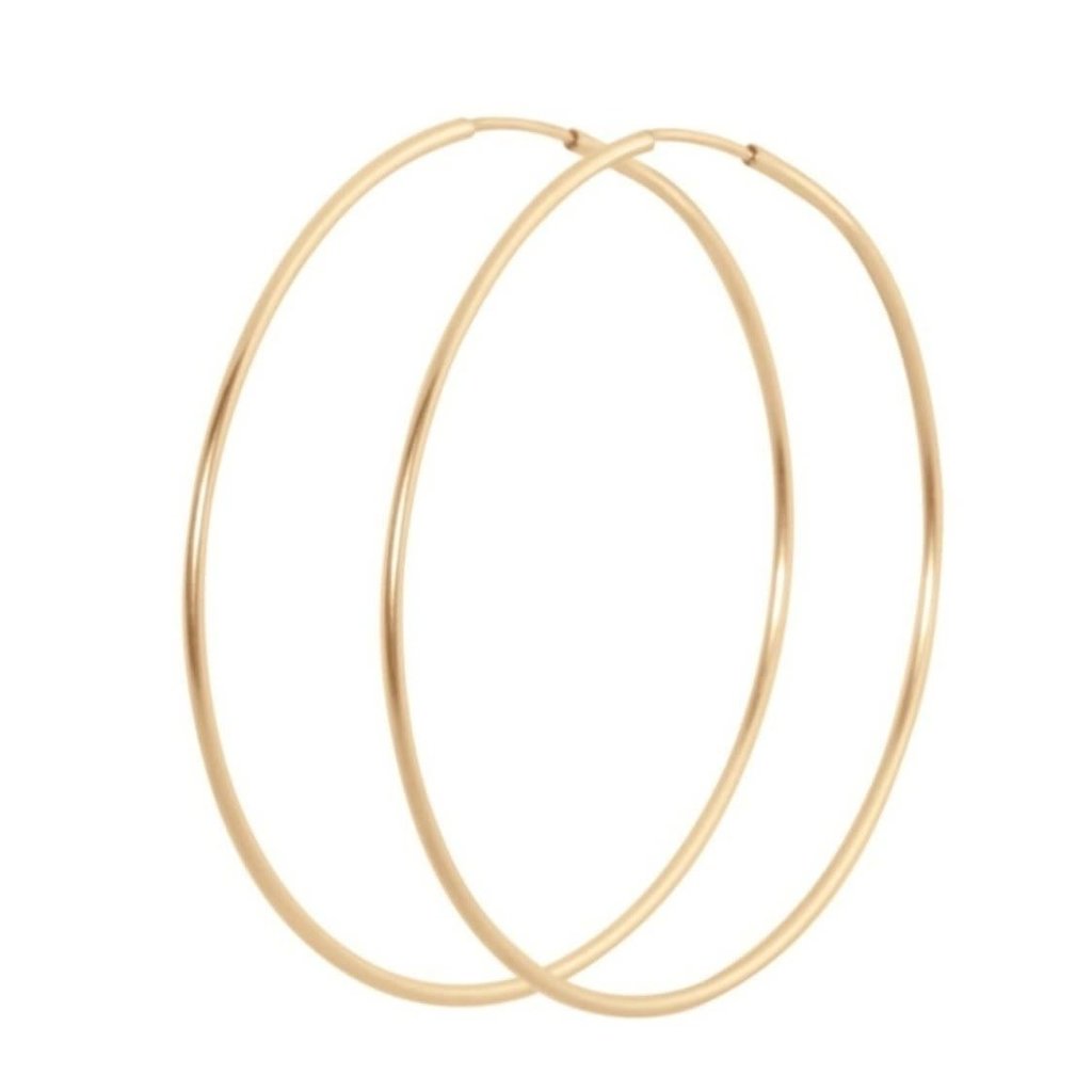 ENewton Design Endless Gold 1.75" Hoop Earrings