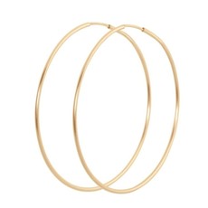 ENewton Design Endless Gold 1.75" Hoop Earrings