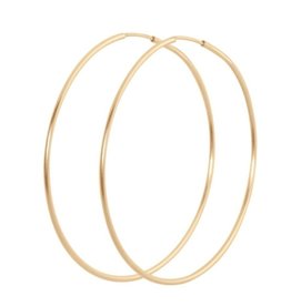 ENewton Design Endless Gold 1.75" Hoop Earrings
