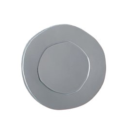 Vietri Lastra Gray European Dinner Plate
