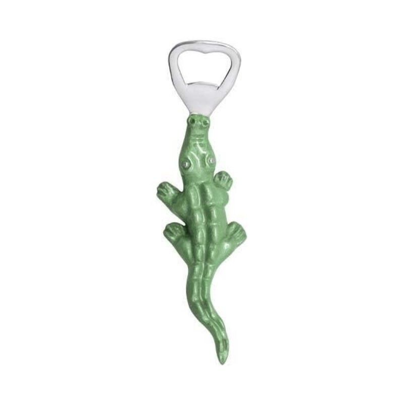 Mariposa Green Alligator Bottle Opener