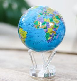MOVA  International Political Map Blue Globe, 4.5 inch