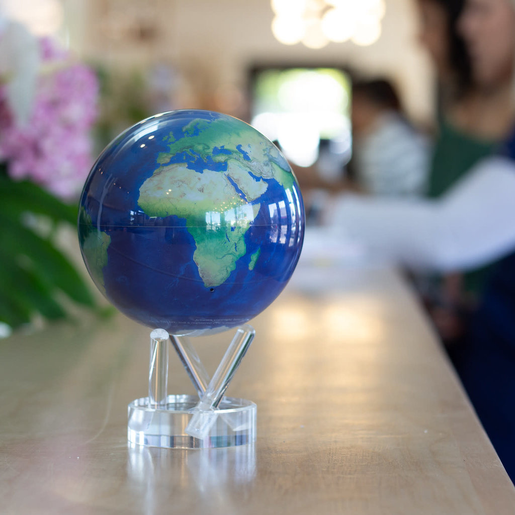 MOVA  International Earth with Clouds  Globe, 4.5 inch