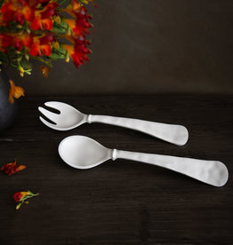 Beatriz Ball VIDA Nube Large White Salad Servers (white)