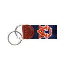 Smathers & Branson Auburn Needlepoint Key Fob