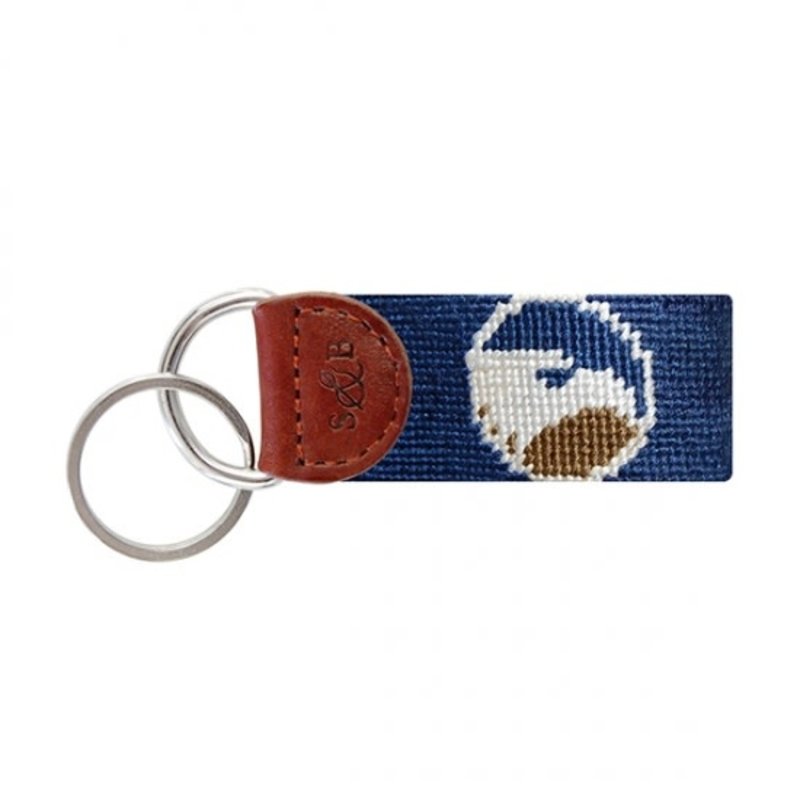 Smathers & Branson Georgia Southern Needlepoint Key Fob