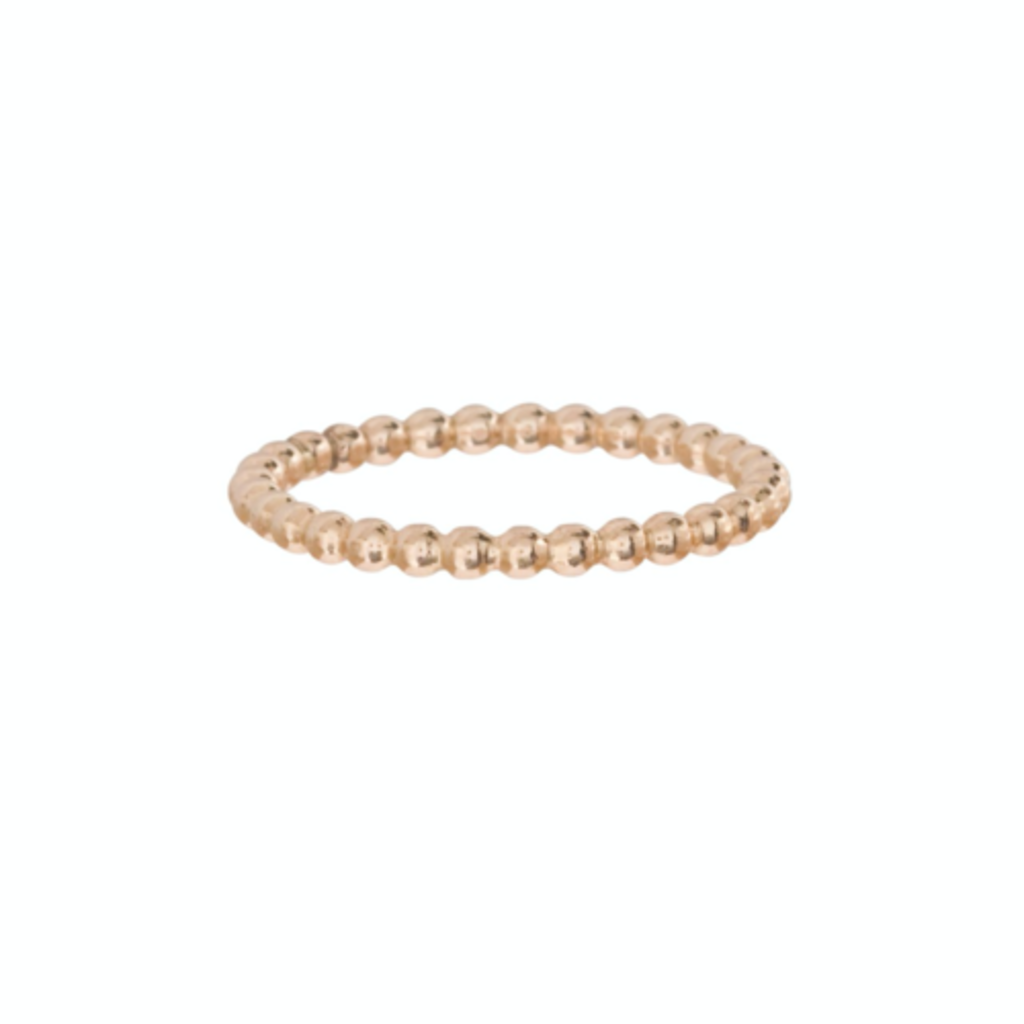 ENewton Design Classic Gold 2mm Bead Ring -Size 7