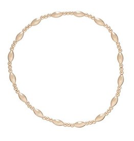 enewton Harmony Sincerity Pattern 2mm Bead Bracelet Gold