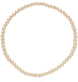 ENewton Design Classic Gold 3mm Bead Bracelet
