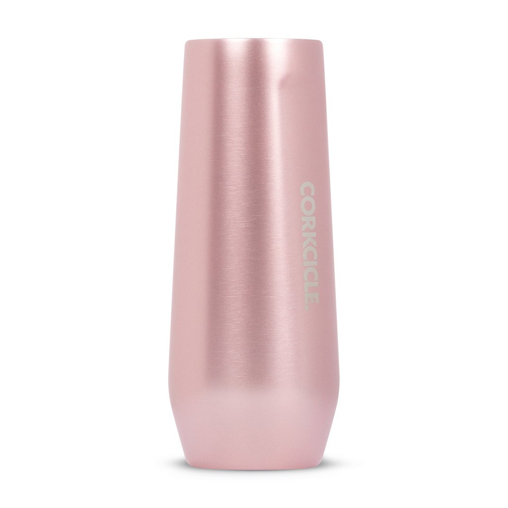 Corkcicle 7 Ounce Rose Metallic Champagne