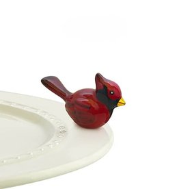 nora fleming winter songbird mini (red cardinal)