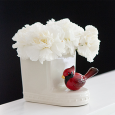 nora fleming winter songbird mini (red cardinal)