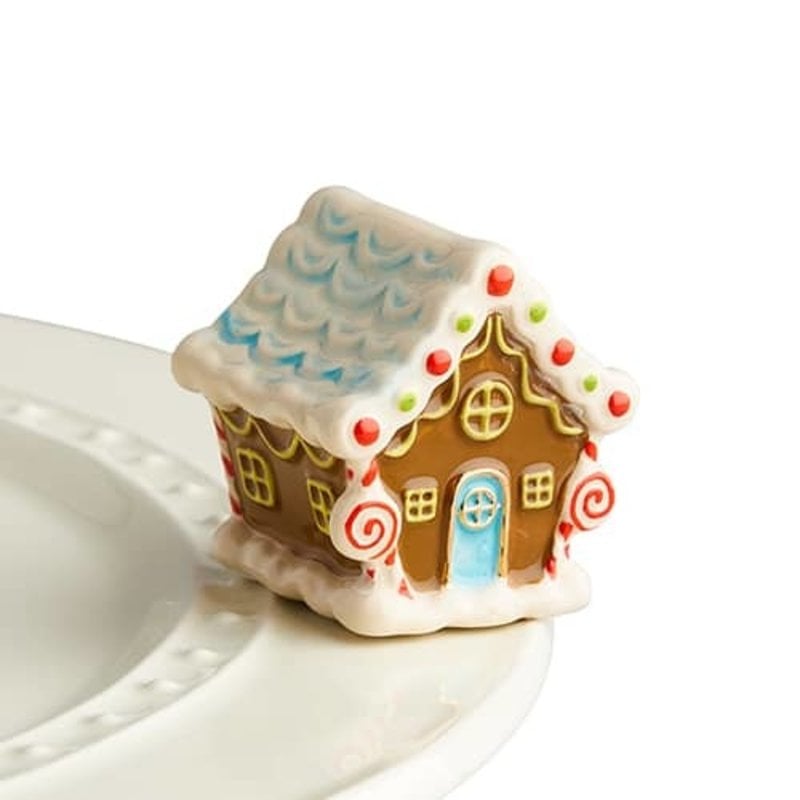 nora fleming candyland lane mini (gingerbread house)