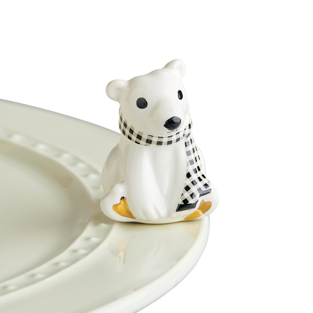 nora fleming polar brrrr! mini ( polar bear)