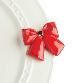 nora fleming wrap it up! mini (red bow)