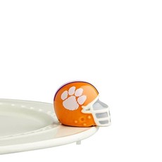 nora fleming Clemson Helmet mini