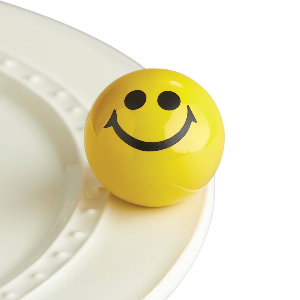 nora fleming Happy place mini (happy smiley face)RETIRED