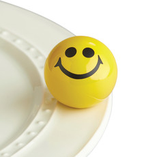 nora fleming Happy place mini (happy smiley face)RETIRED