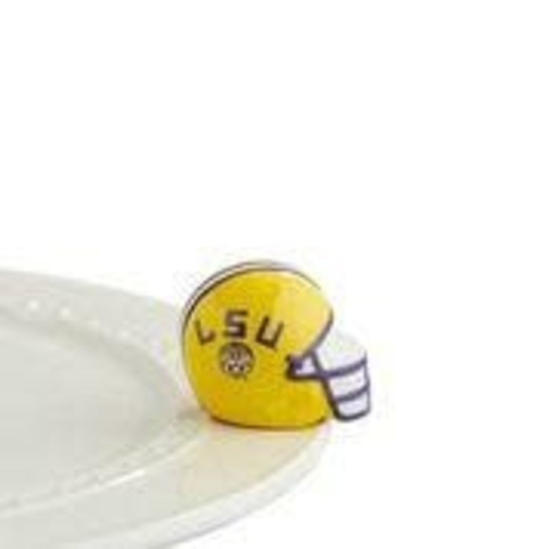 nora fleming lsu helmet mini