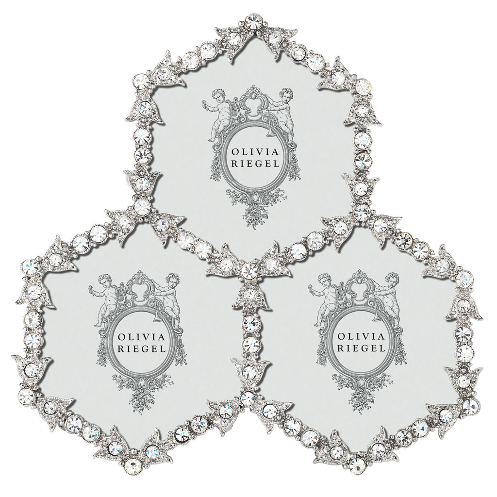 SILVER LUXEMBOURG 2.5" TRIPLE FRAME