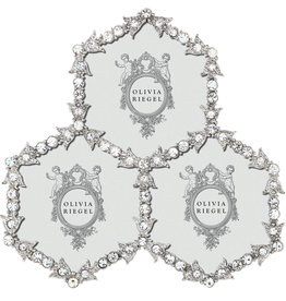 SILVER LUXEMBOURG 2.5" TRIPLE FRAME