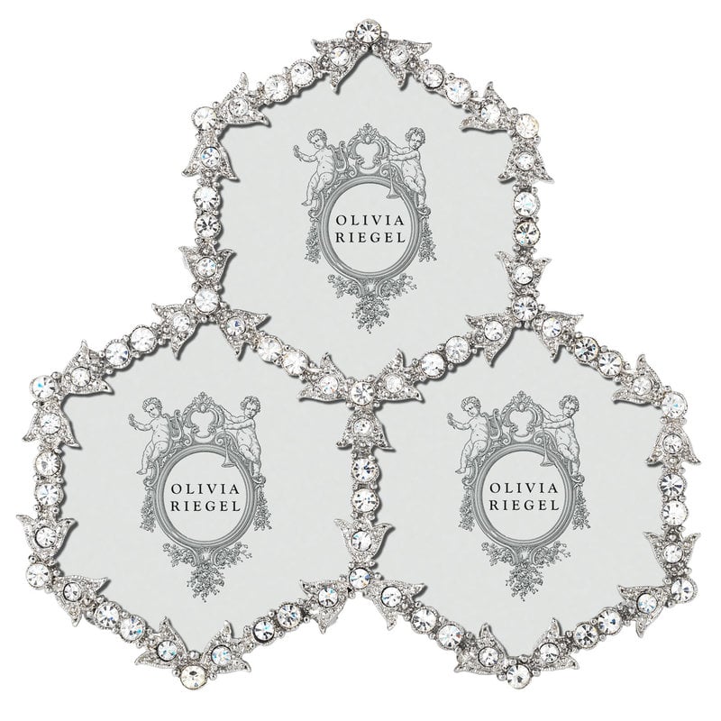 SILVER LUXEMBOURG 2.5" TRIPLE FRAME