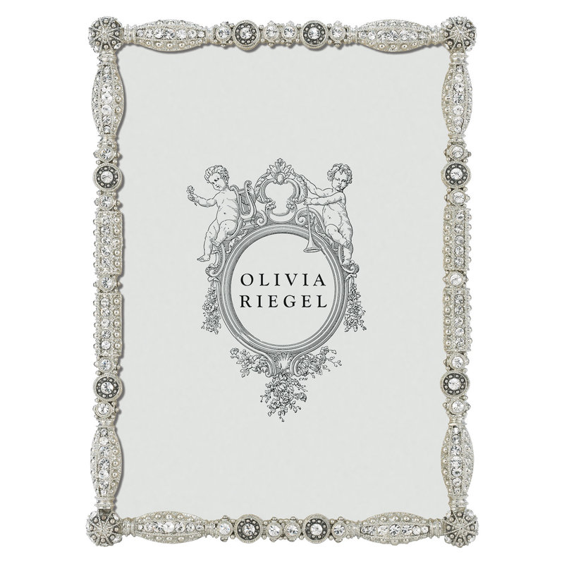 Olivia Riegel SILVER ASBURY 5" x 7" FRAME