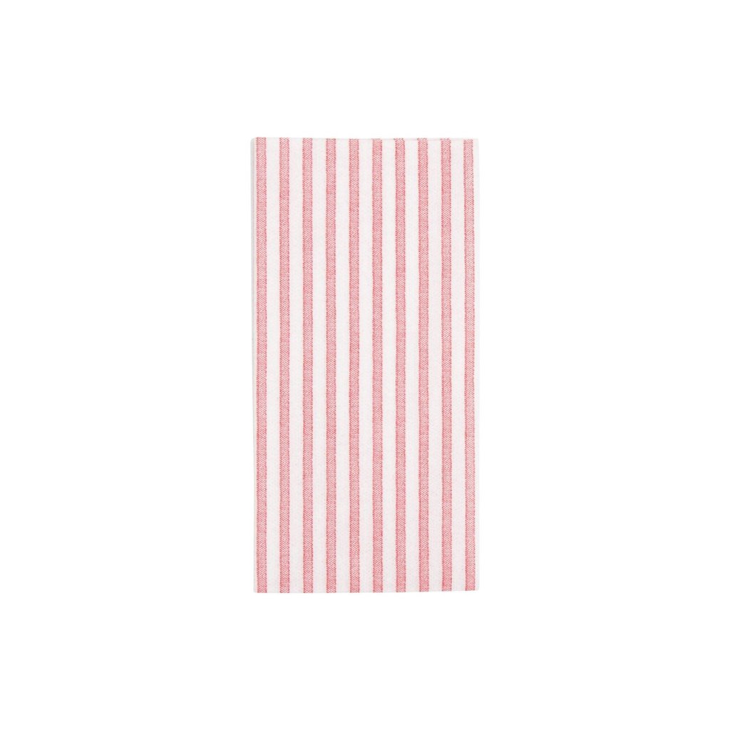 Vietri PAPERSOFT NAPKINS CAPRI RED GUEST TOWELS - Pkg of 20