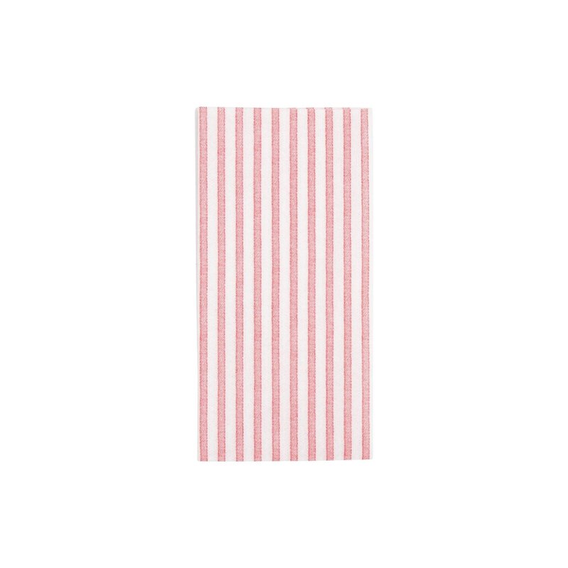 Vietri PAPERSOFT NAPKINS CAPRI RED GUEST TOWELS - Pkg of 20