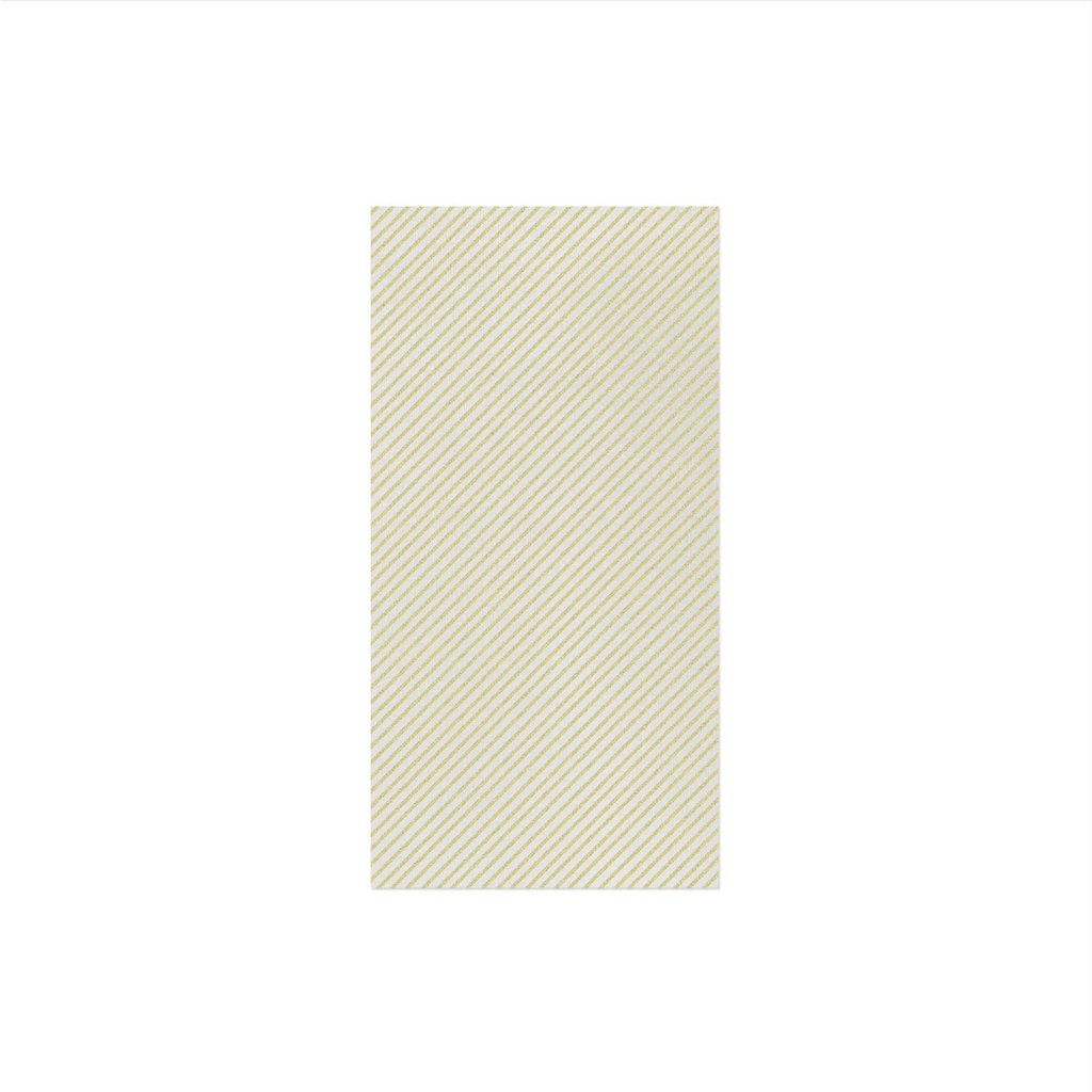 Vietri Papersoft Seersucker Strip Linen Guest Towel Napkins