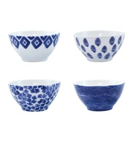 Viva SANTORINI ASSORTED CEREAL BOWLS - SET OF 4